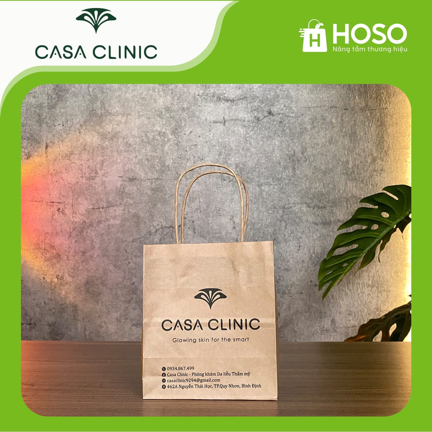 HOSO - Giải pháp bao bì túi giấy kraft toàn diện 21 Casa Clicic