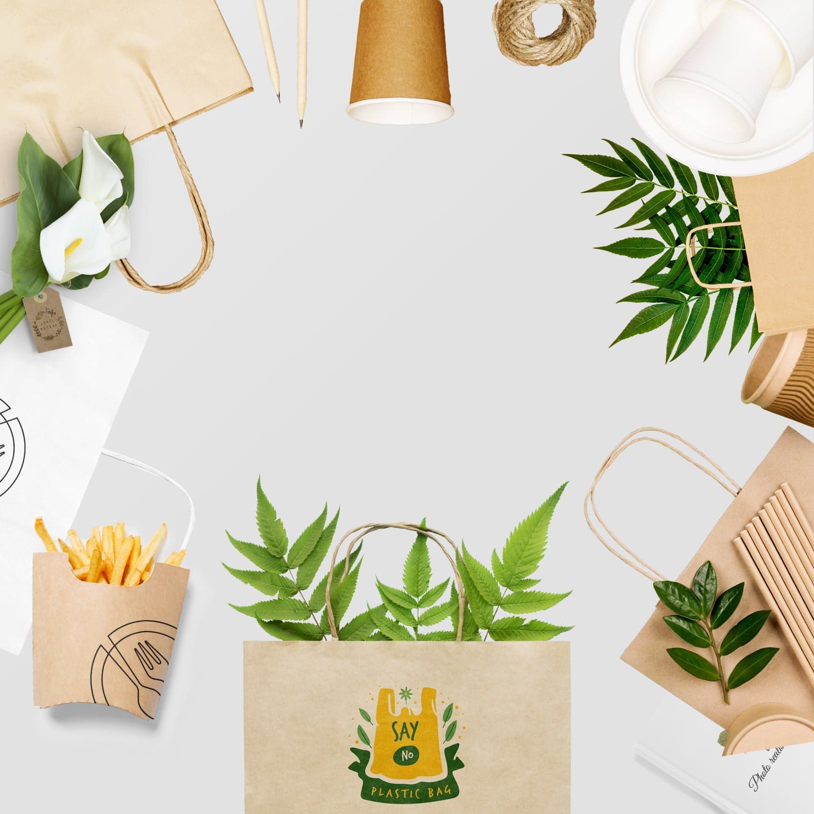 HOSO - Giải pháp bao bì túi giấy kraft toàn diện 1 túi giấy kraft hoso