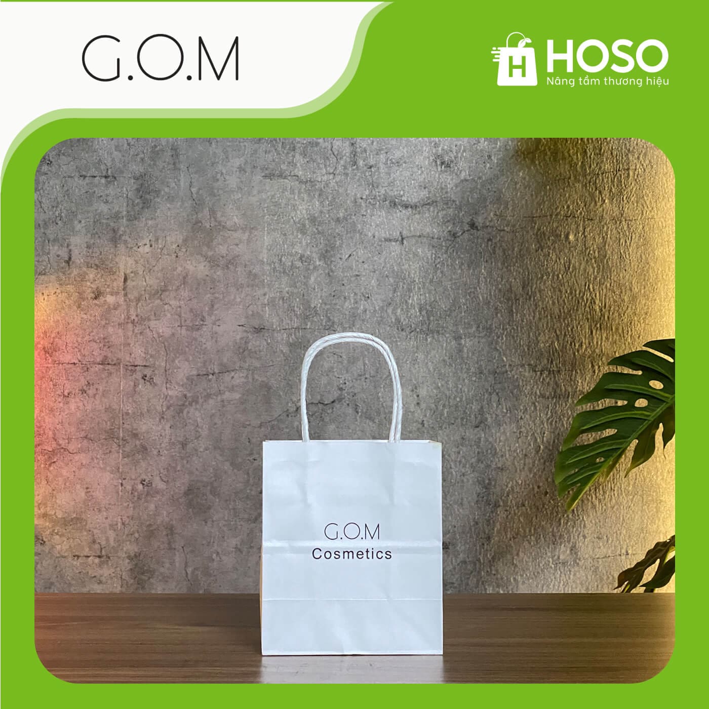 HOSO - Giải pháp bao bì túi giấy kraft toàn diện 24 Gom Cosmetics