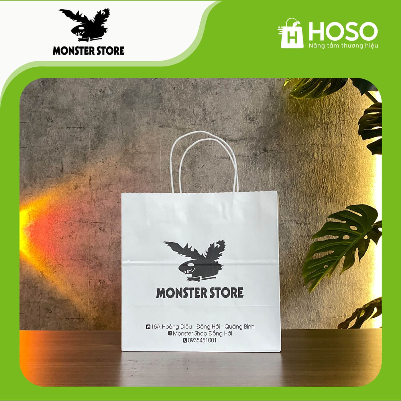 HOSO - Giải pháp bao bì túi giấy kraft toàn diện 29 Monter store