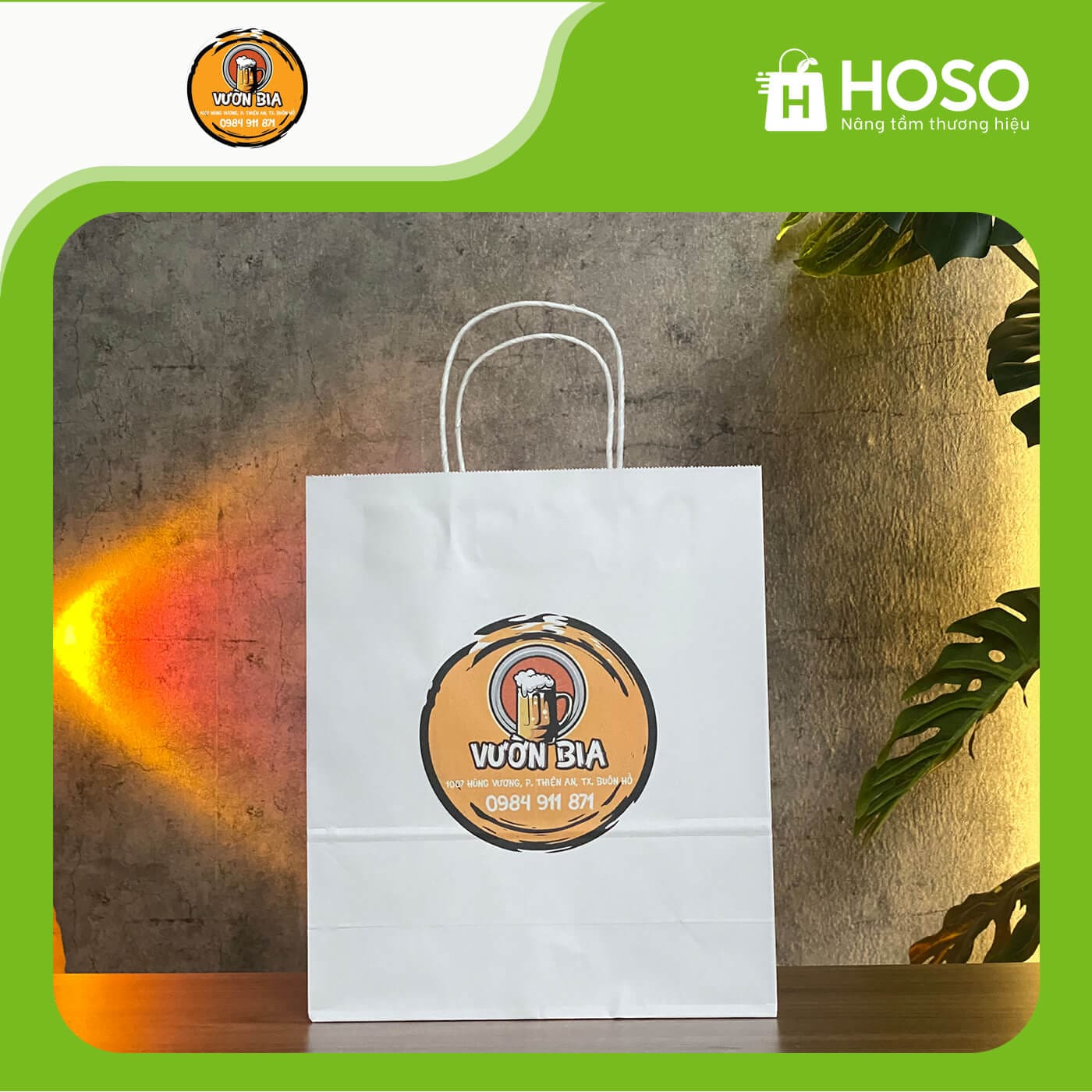 HOSO - Giải pháp bao bì túi giấy kraft toàn diện 30 Vườn Bia